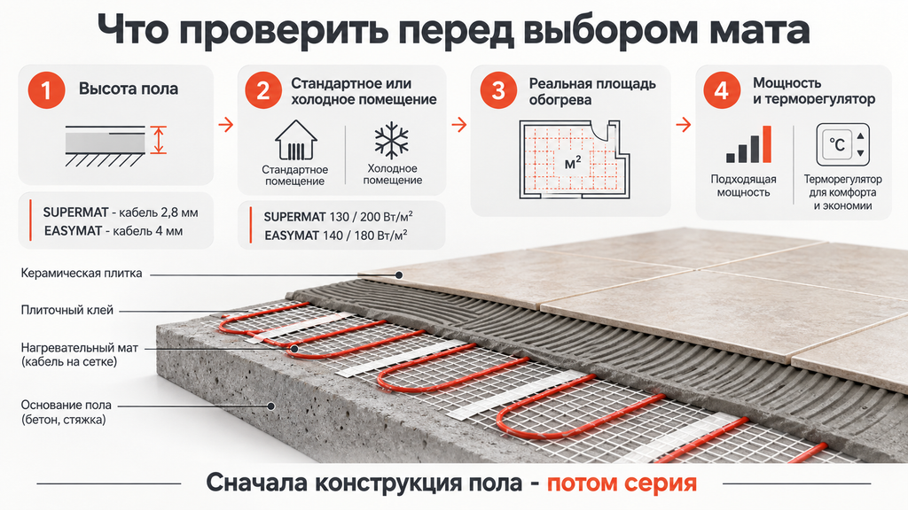 image-3-1024x576 Caleo | Калео SUPERMAT или EASYMAT, как выбрать нагревательный мат под плитку